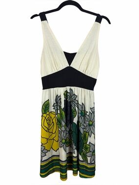 COCO & tashi Floral Empire Waist Sundress Large Boho Retro